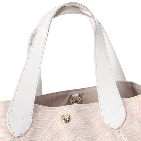 Louis Vuitton Cabas Ipanema GM LV Monogram Tote + Pouch Beige - Picture 6 of 9